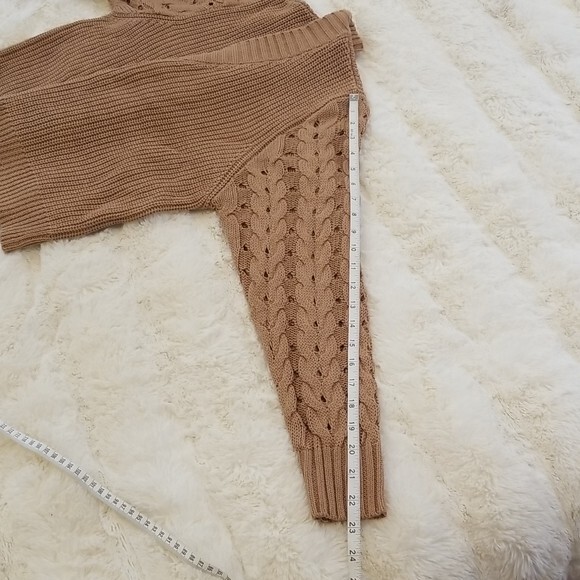 NWT Heartloom Naomi Cardigan- Anthropologie brand, size L, color camel - Picture 16 of 16